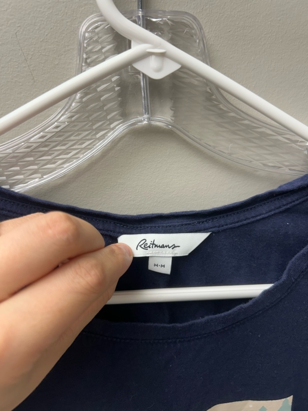 Reitmans Women’s “WinterLand” Long Sleeve Pyjama Set (Plaid Pants & Graphic Top) - Picture 6 of 7